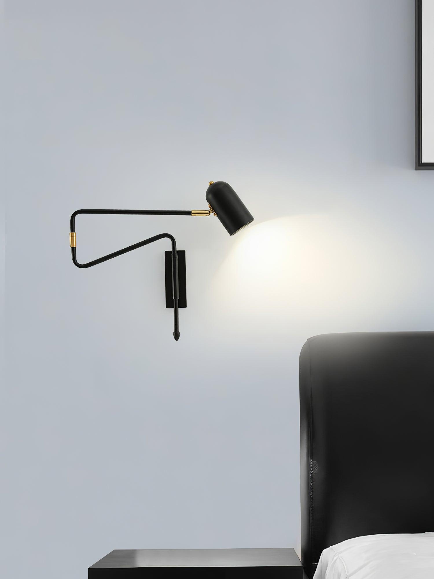 Ivar Adjustable Arm Plug In Wall Lamp - Neutralighting