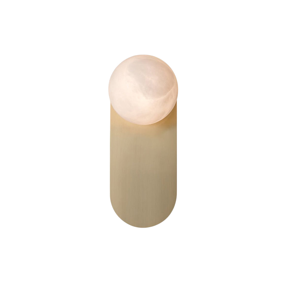 Adrion Modern Alabaster Metal Wall Lamp - Lamp Copper
