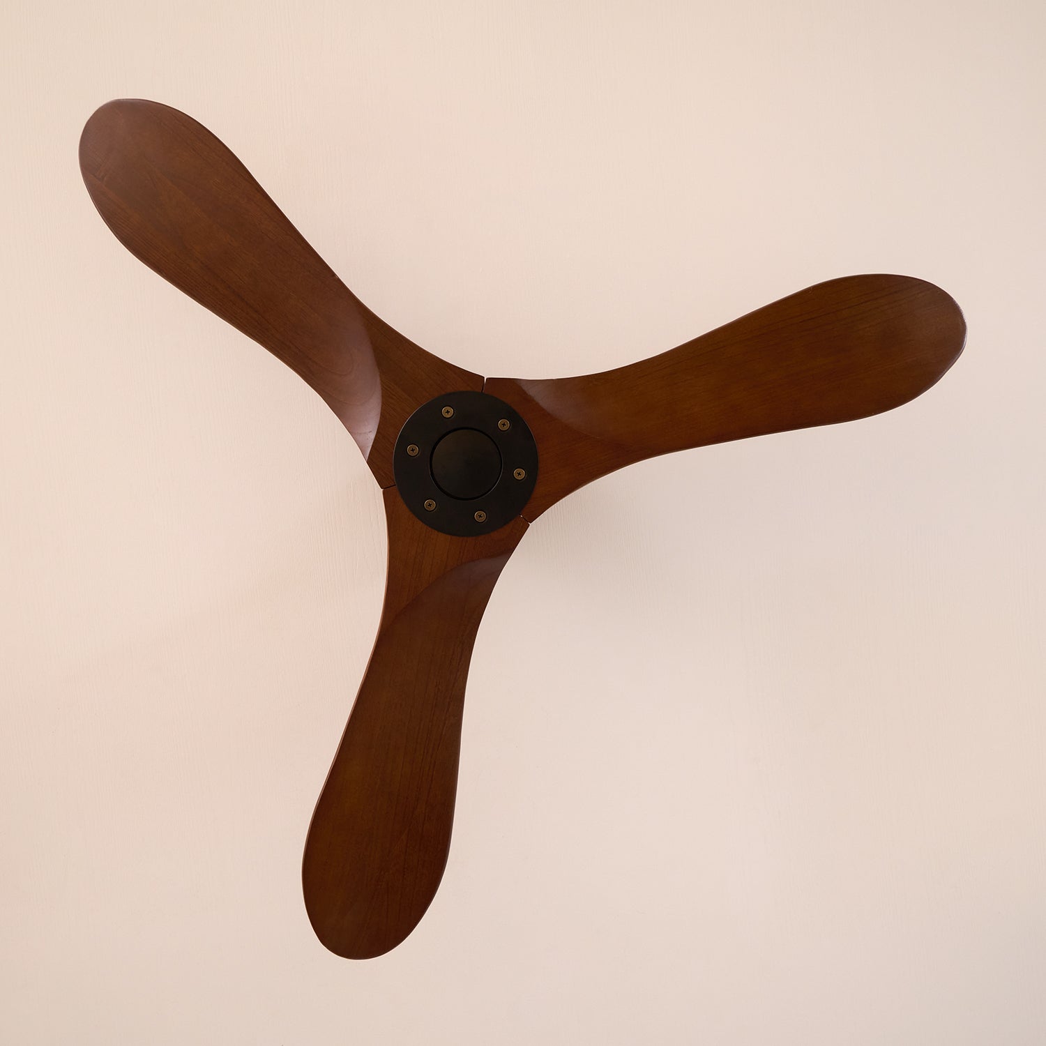 Ventilateur de plafond en bois Aviona conçu pour les environnements intérieurs