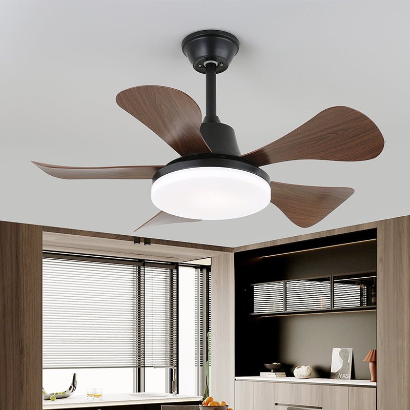 Ventilateur de plafond Aurefan en bois, Modèle E (Dia 120cm / 48″)