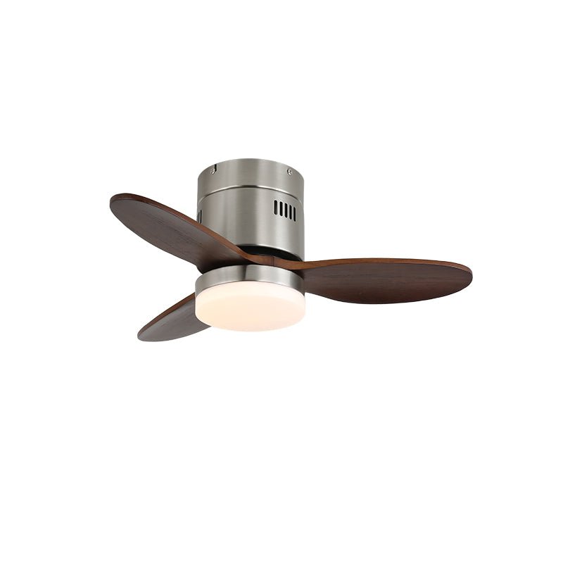 Eris Ventilateur de plafond lumineux minimaliste en bois