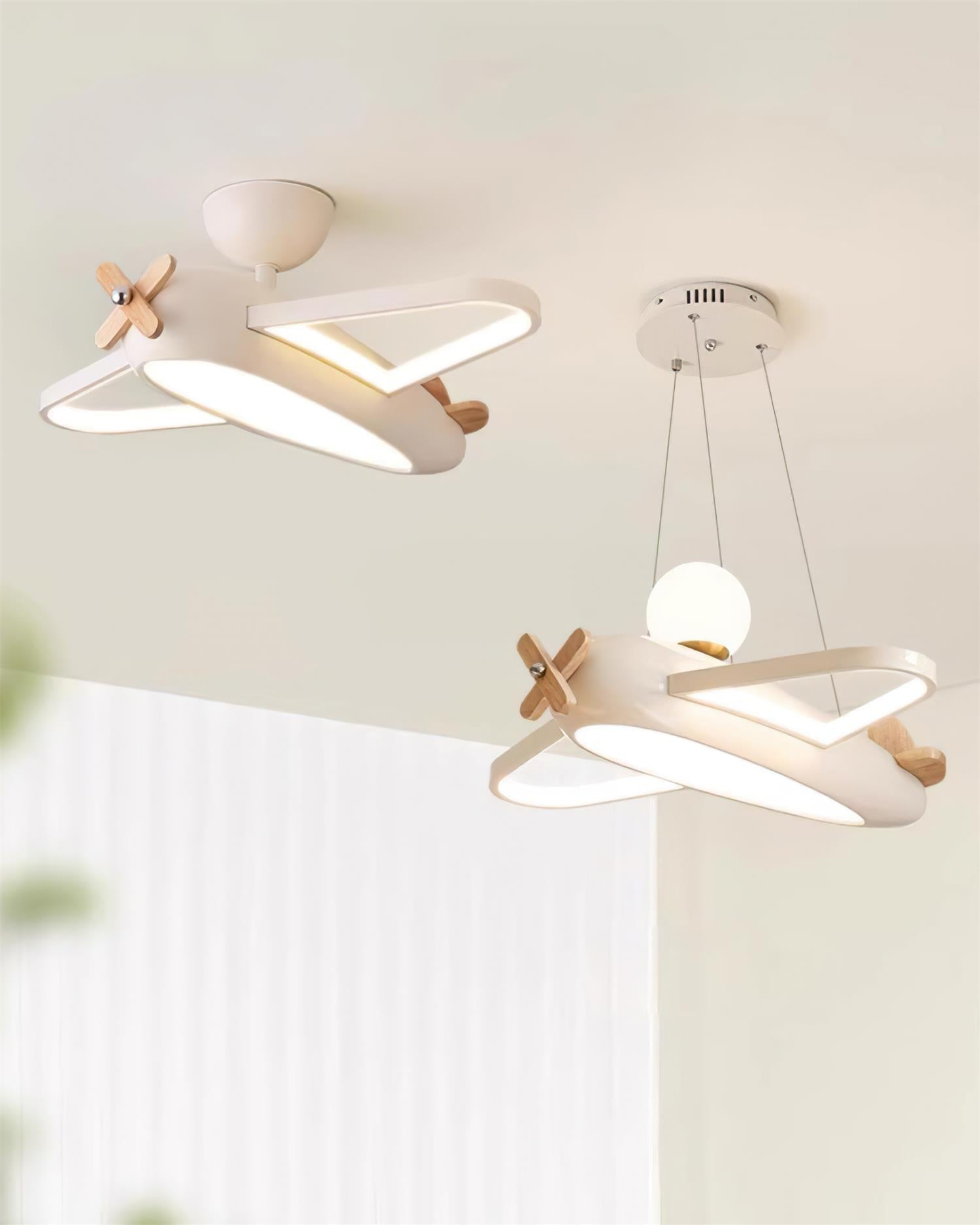 Ceiling Lamp Airplane for Kids’ Room with Playful Charm - Letslighting