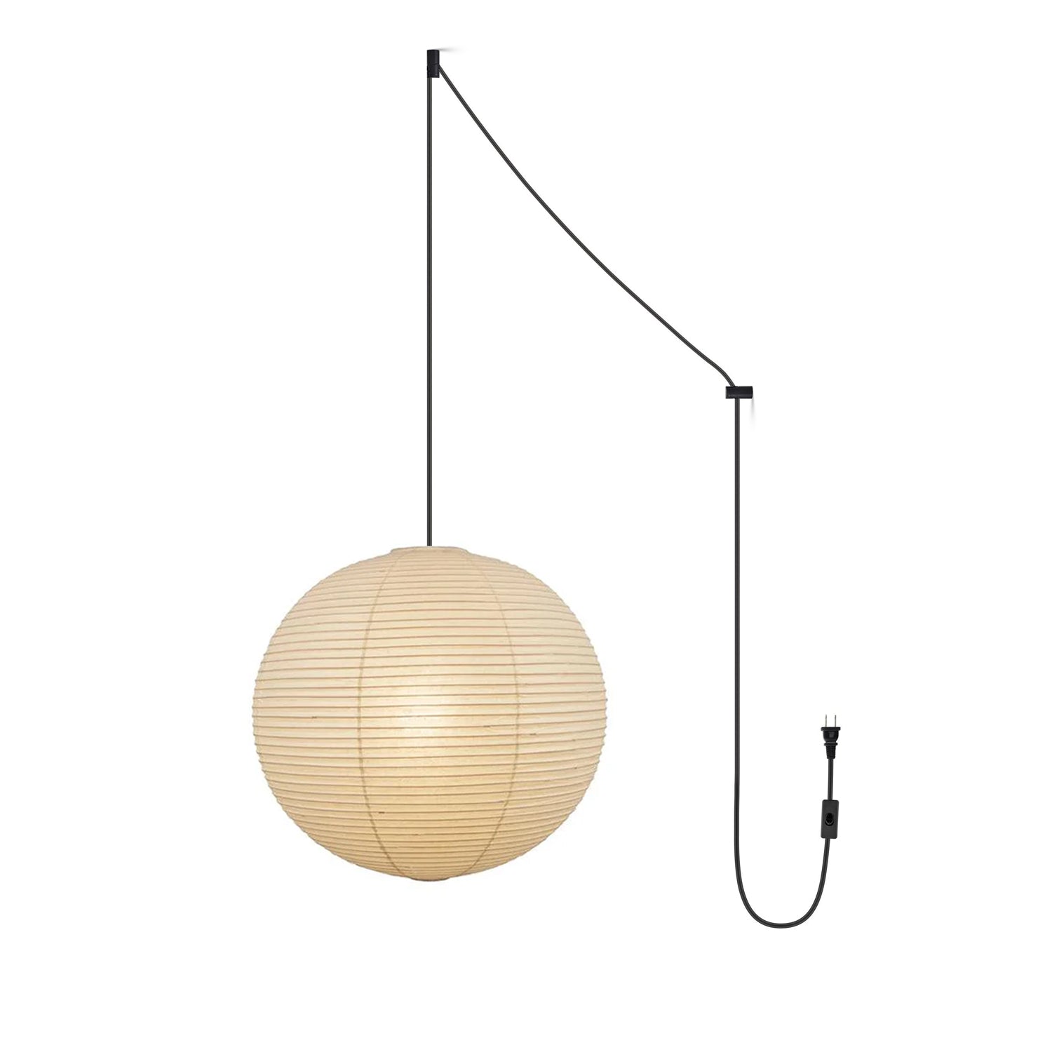 Sylin Suspension Déportée en Soie de Mûrier - Neutralighting