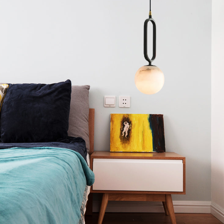 Gloruvyd Minimalist Ball Metal Pendant Lamp - Lamp Copper