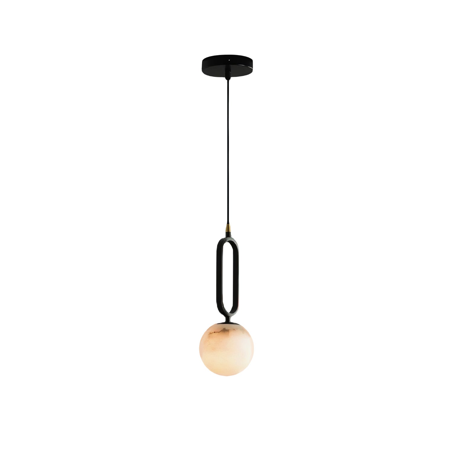 Gloruvyd Minimalist Ball Metal Pendant Lamp - Lamp Copper