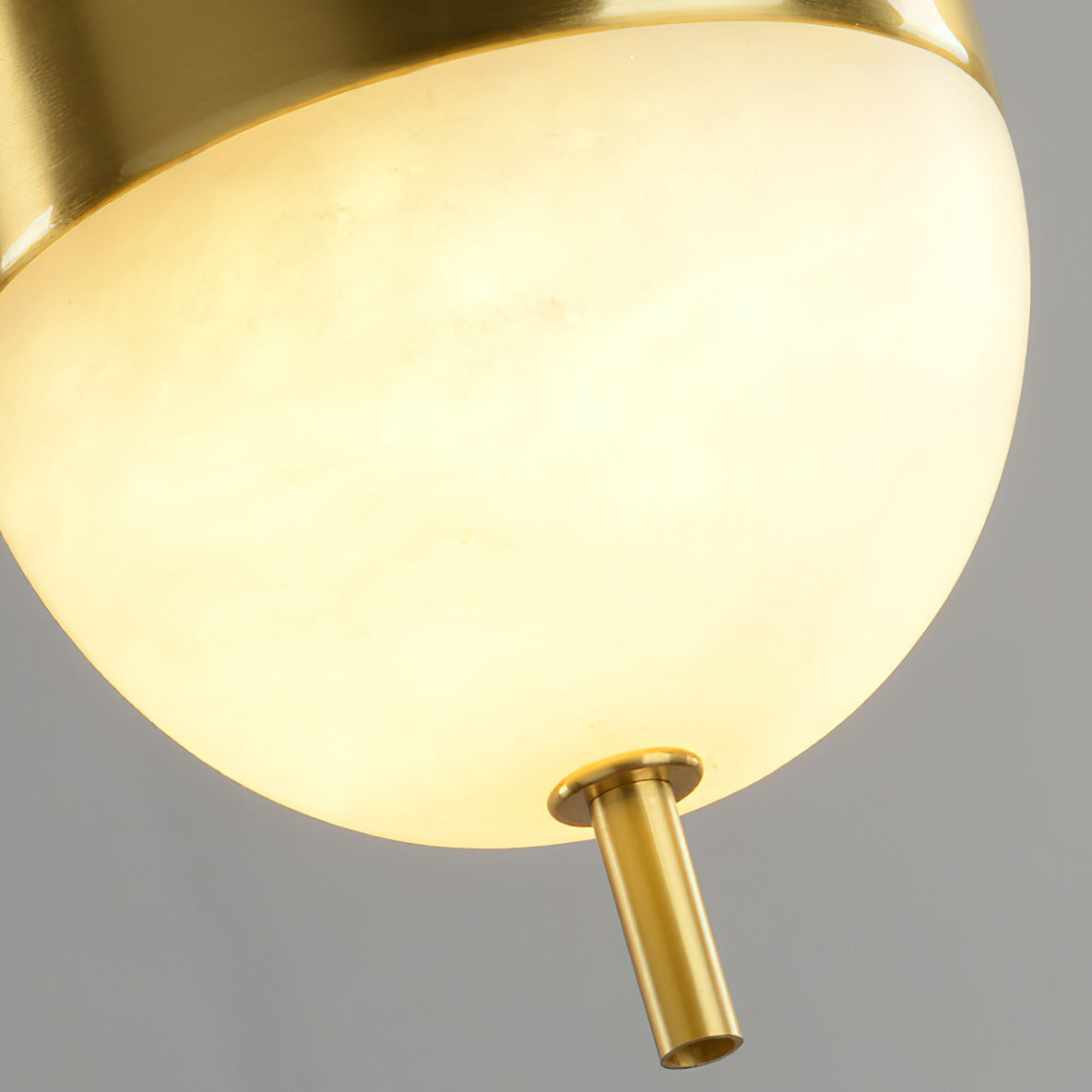 Himinuvye Minimalist Bolus Brass Pendant Light - Lamp Copper