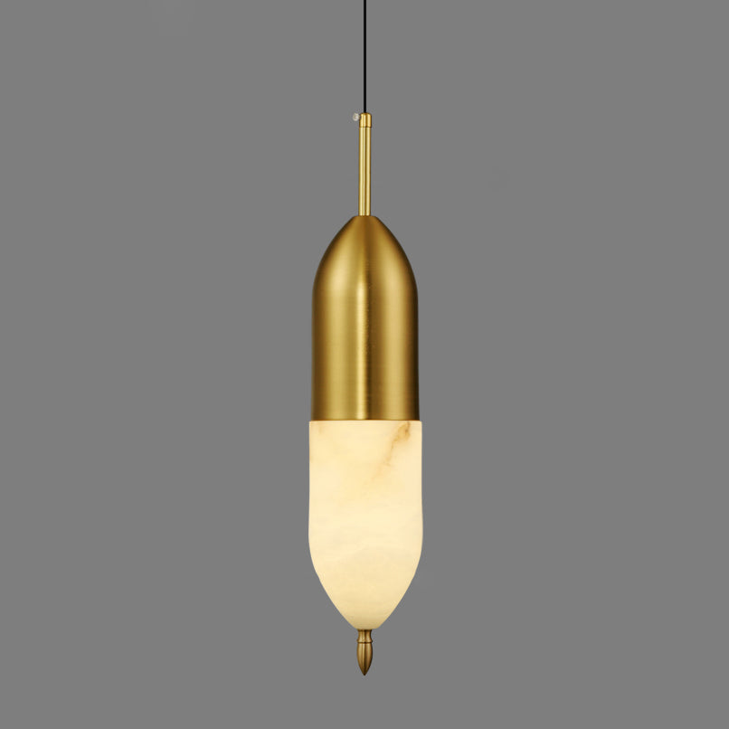 Himinuvye Minimalist Bolus Brass Pendant Light - Lamp Copper
