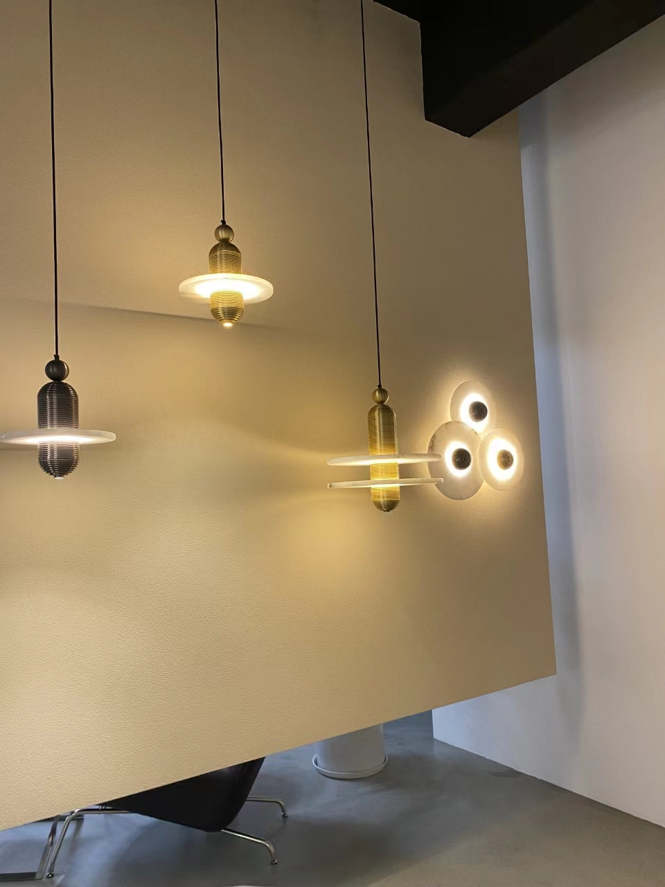 Ildvuvye Suspension Métal Comète Créativité Individuelle - Neutralighting
