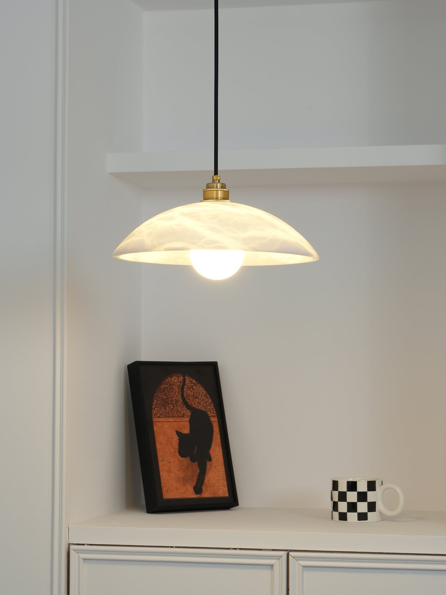 Ljomuvyd Individual Creativity Dome Metal Pendant Light - Lamp Copper