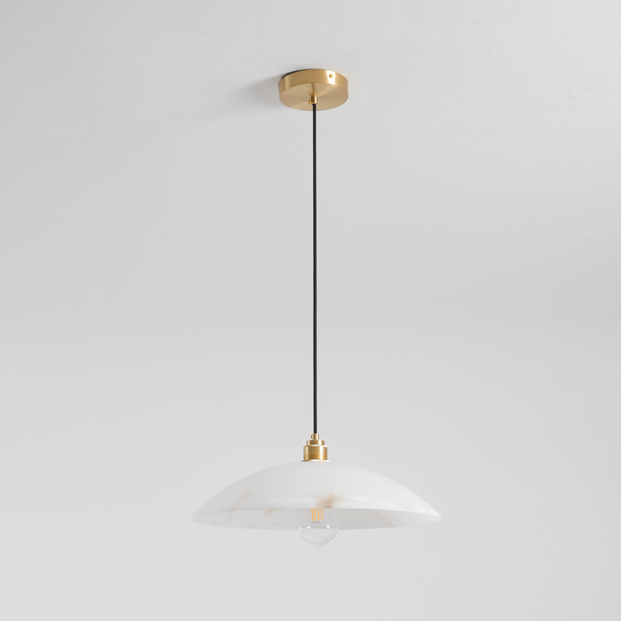Ljomuvyd Individual Creativity Dome Metal Pendant Light - Lamp Copper