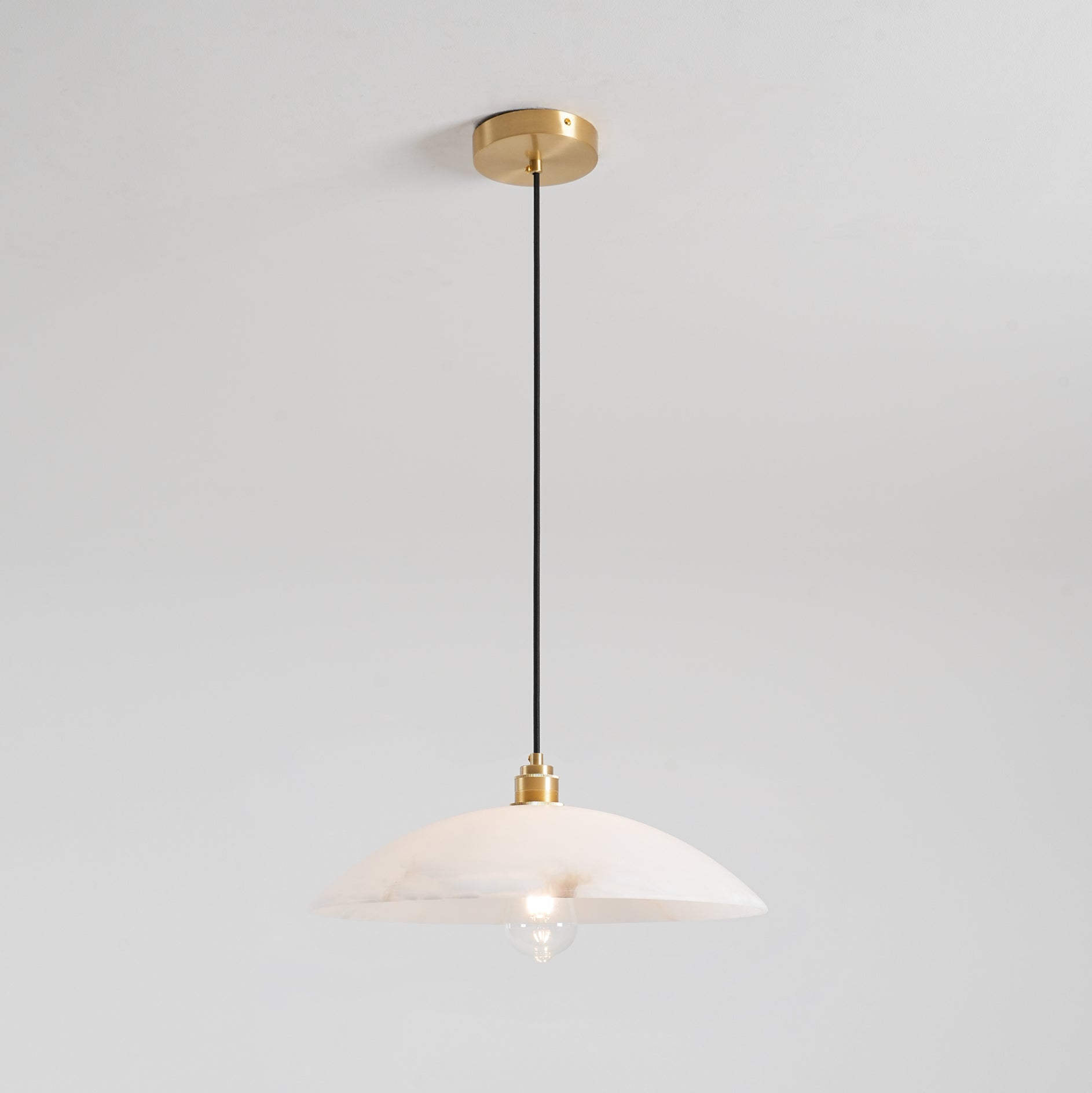 Ljomuvyd Individual Creativity Dome Metal Pendant Light - Lamp Copper