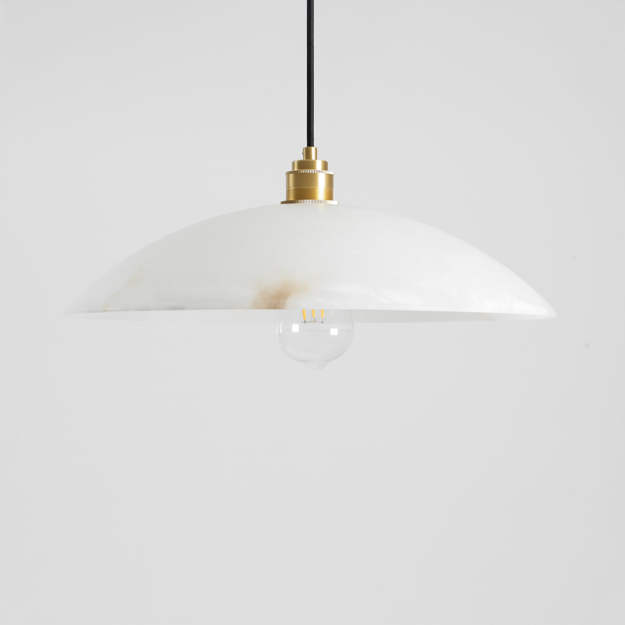 Ljomuvyd Individual Creativity Dome Metal Pendant Light - Lamp Copper