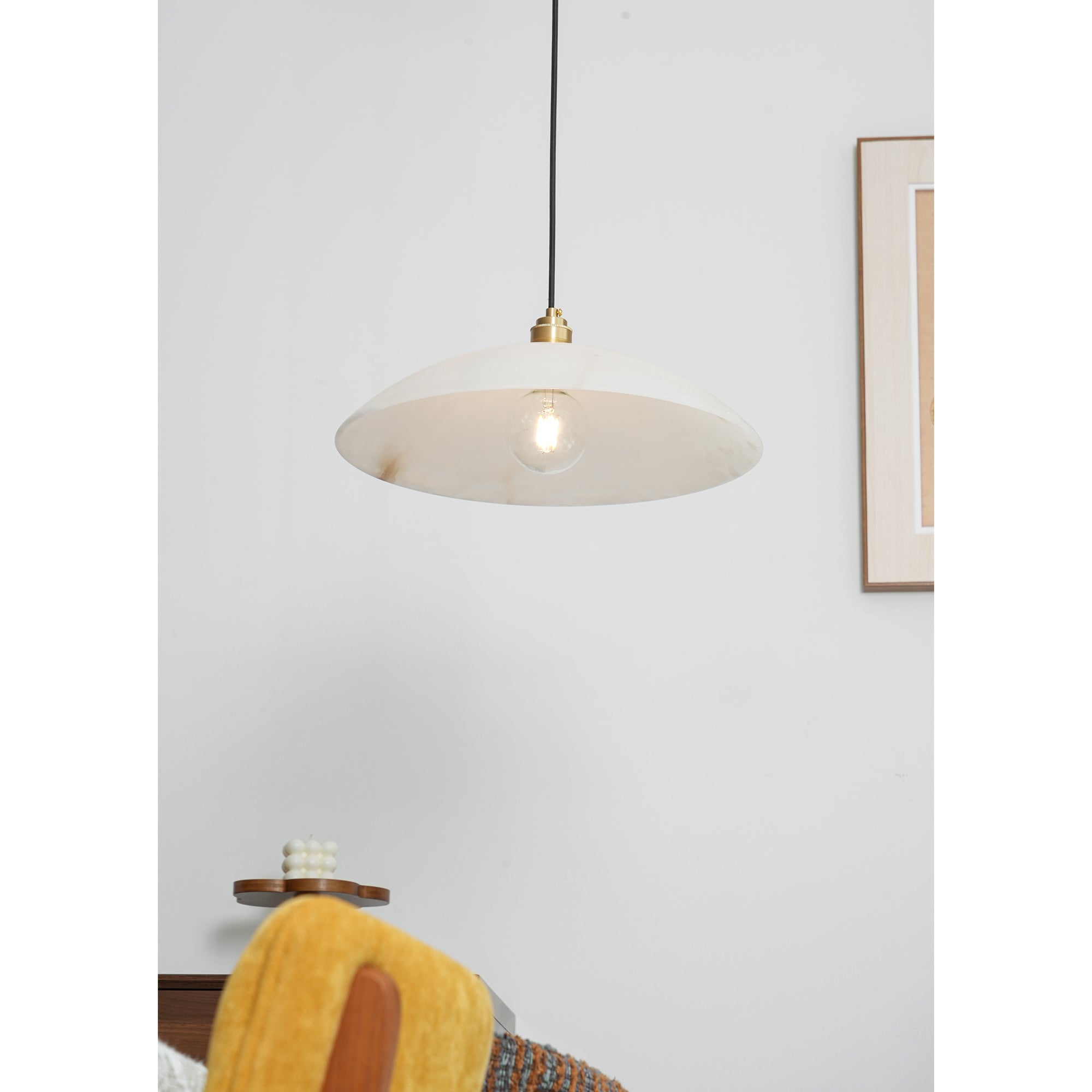 Ljomuvyd Individual Creativity Dome Metal Pendant Light - Lamp Copper
