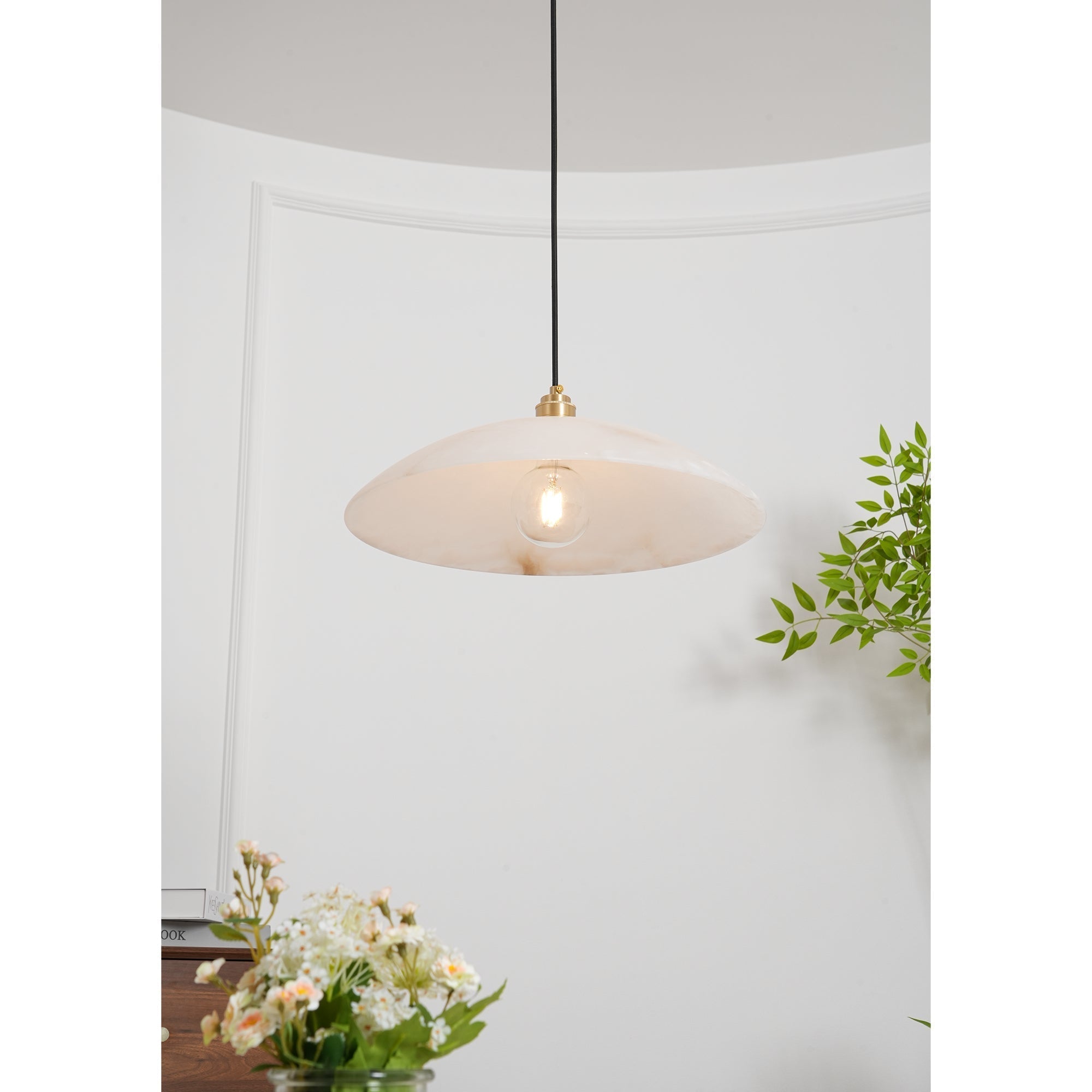 Ljomuvyd Individual Creativity Dome Metal Pendant Light - Lamp Copper