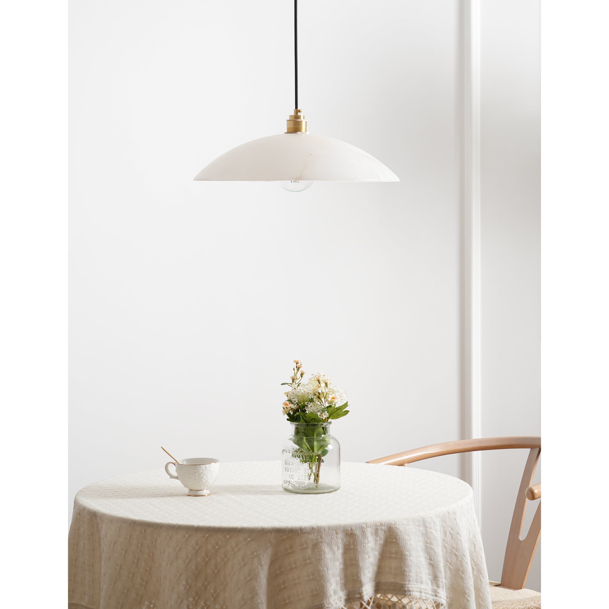 Ljomuvyd Individual Creativity Dome Metal Pendant Light - Lamp Copper