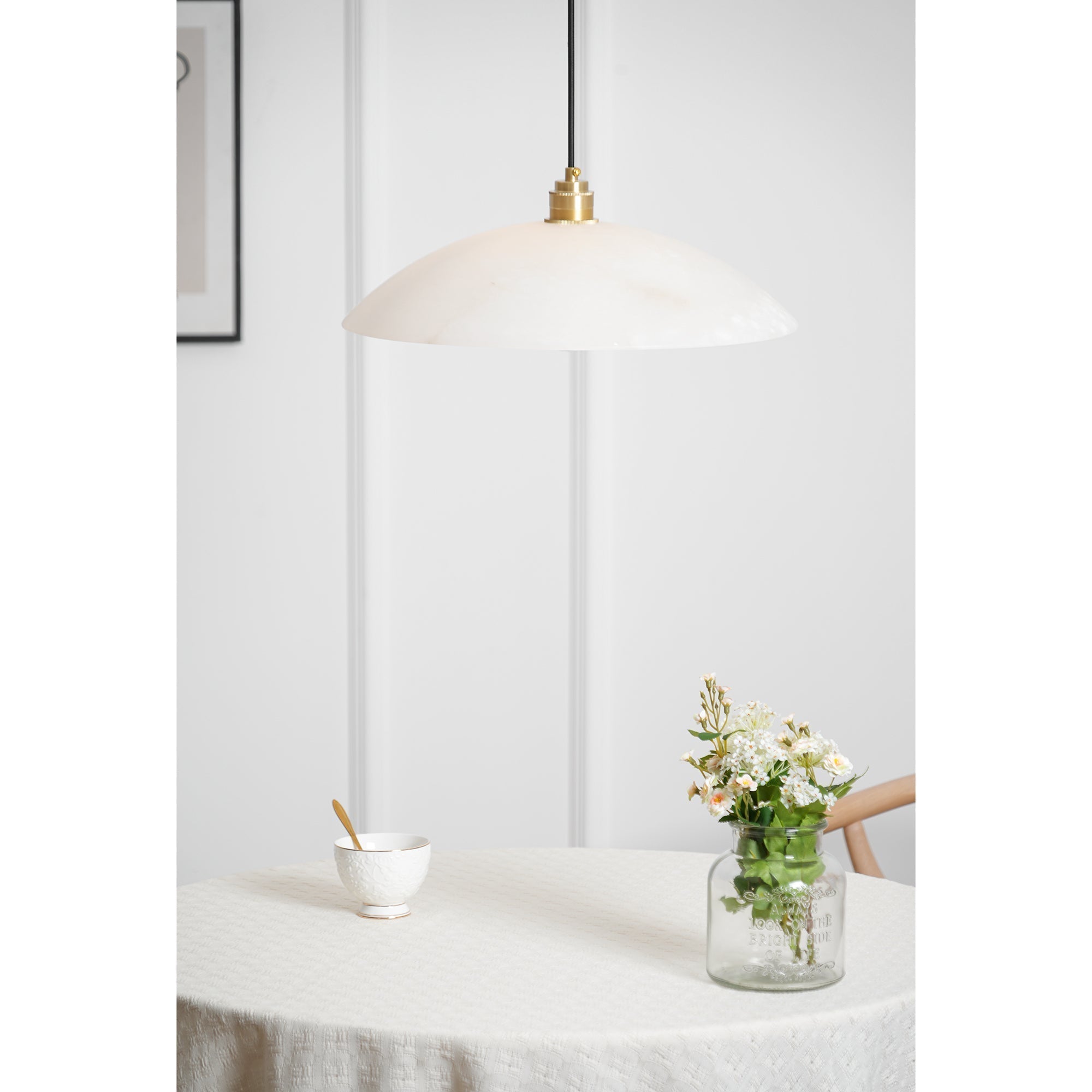 Ljomuvyd Individual Creativity Dome Metal Pendant Light - Lamp Copper