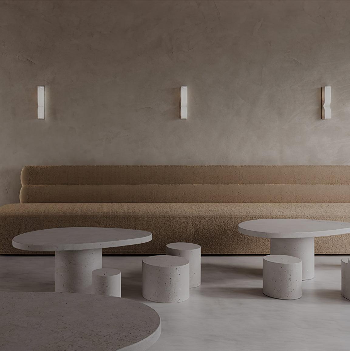 Imiraris Minimalist Alabaster Wall Light - Neutralighting