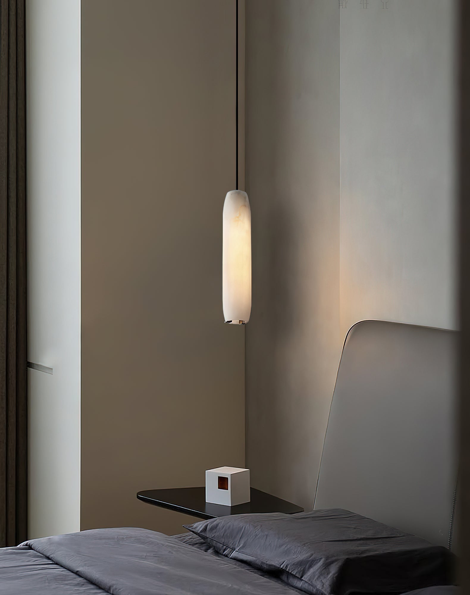 Kvennuvye Flute Modern Minimalist Metal Pendant Light - Lamp Copper