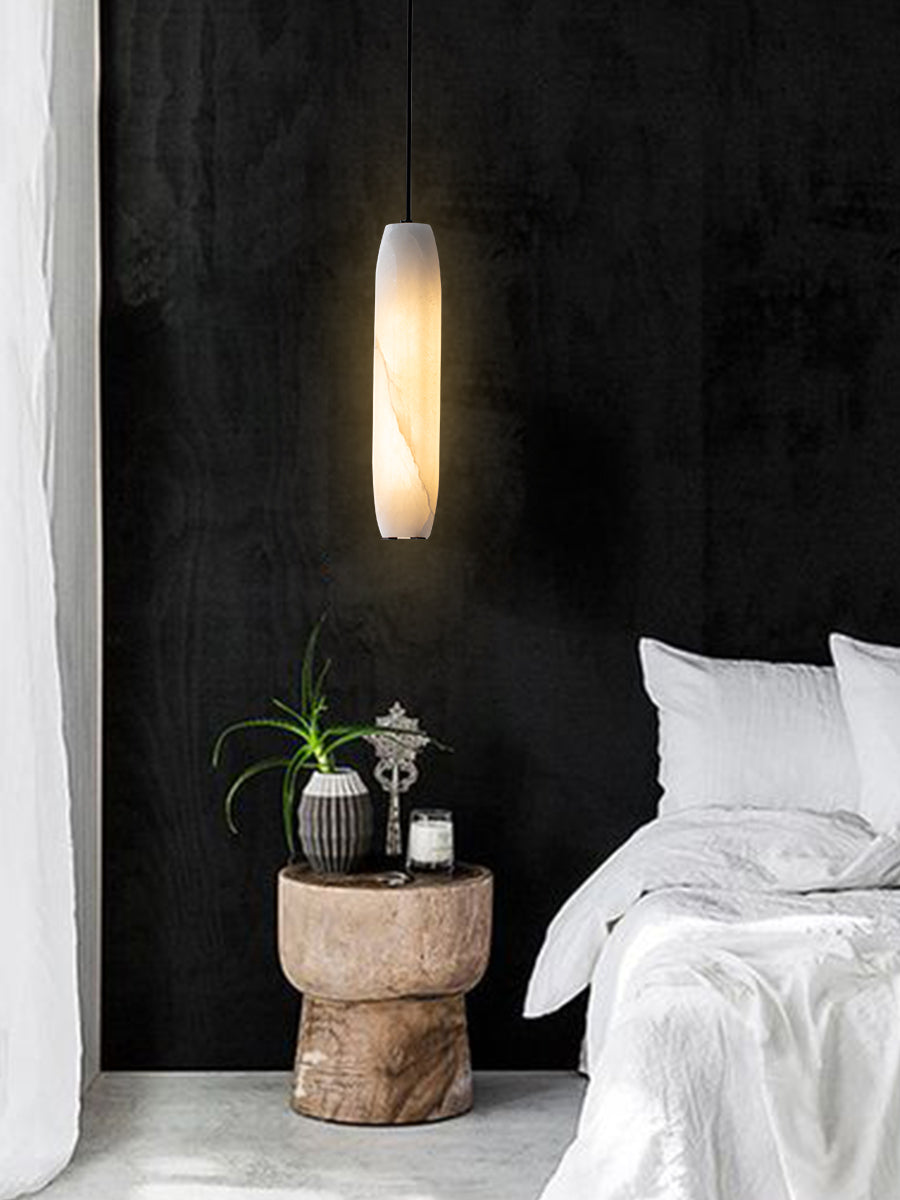 Kvennuvye Flute Modern Minimalist Metal Pendant Light - Lamp Copper