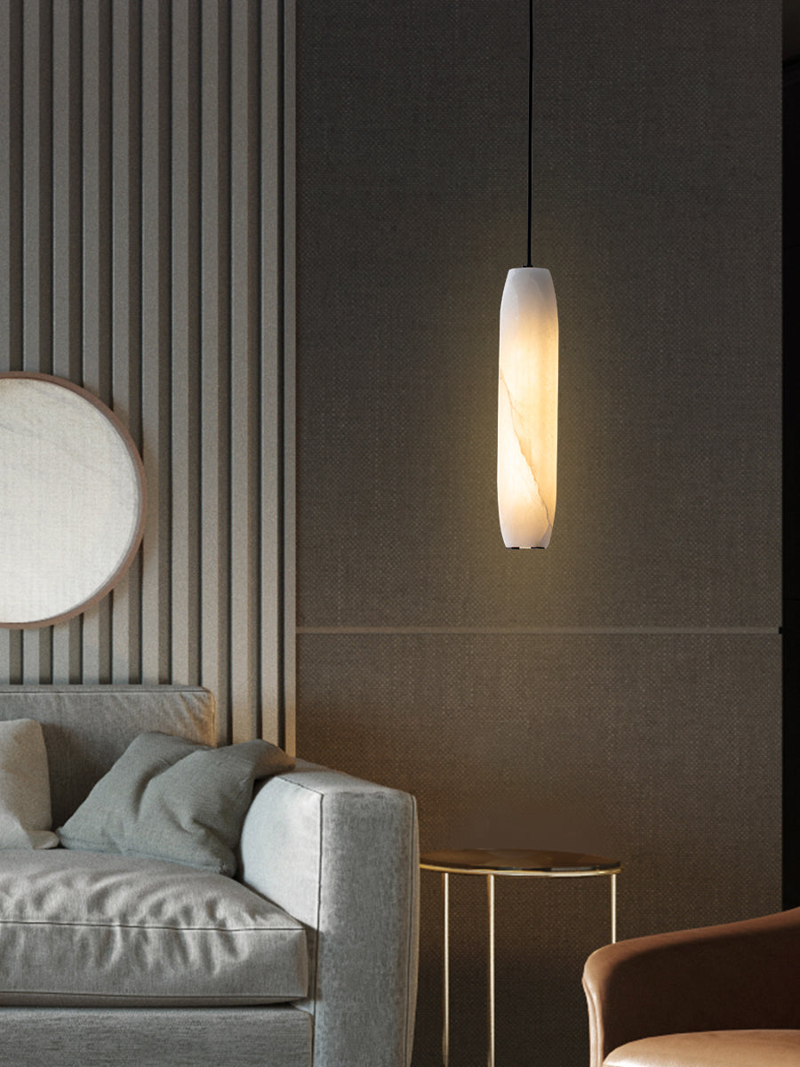 Kvennuvye Flute Modern Minimalist Metal Pendant Light - Lamp Copper