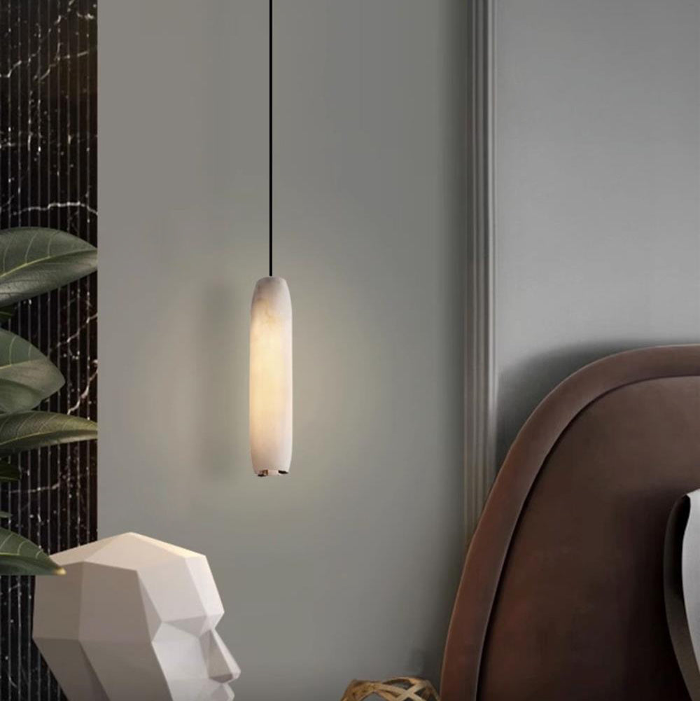 Kvennuvye Flute Modern Minimalist Metal Pendant Light - Lamp Copper
