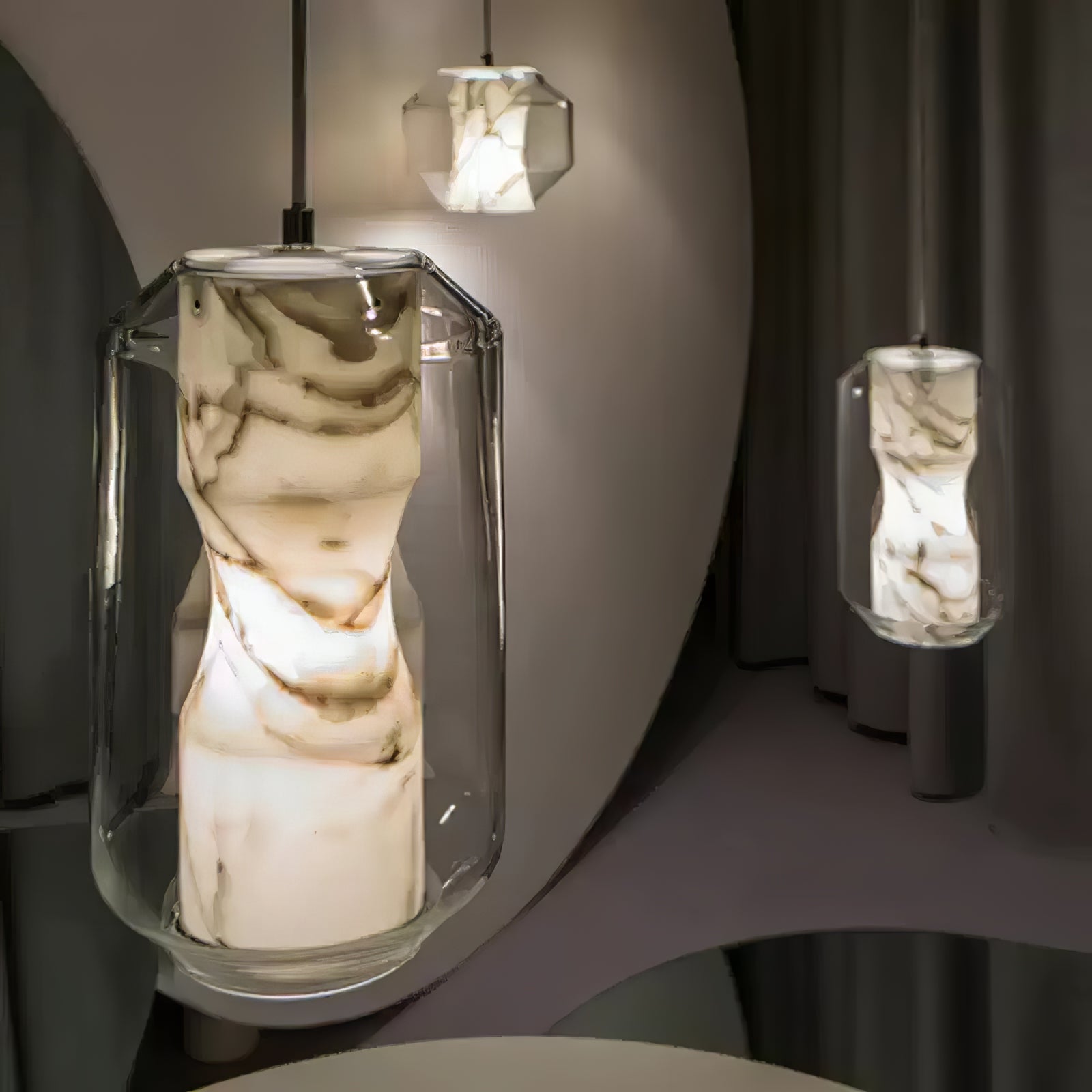 Elaris Alabaster Pendant Light - Letslighting