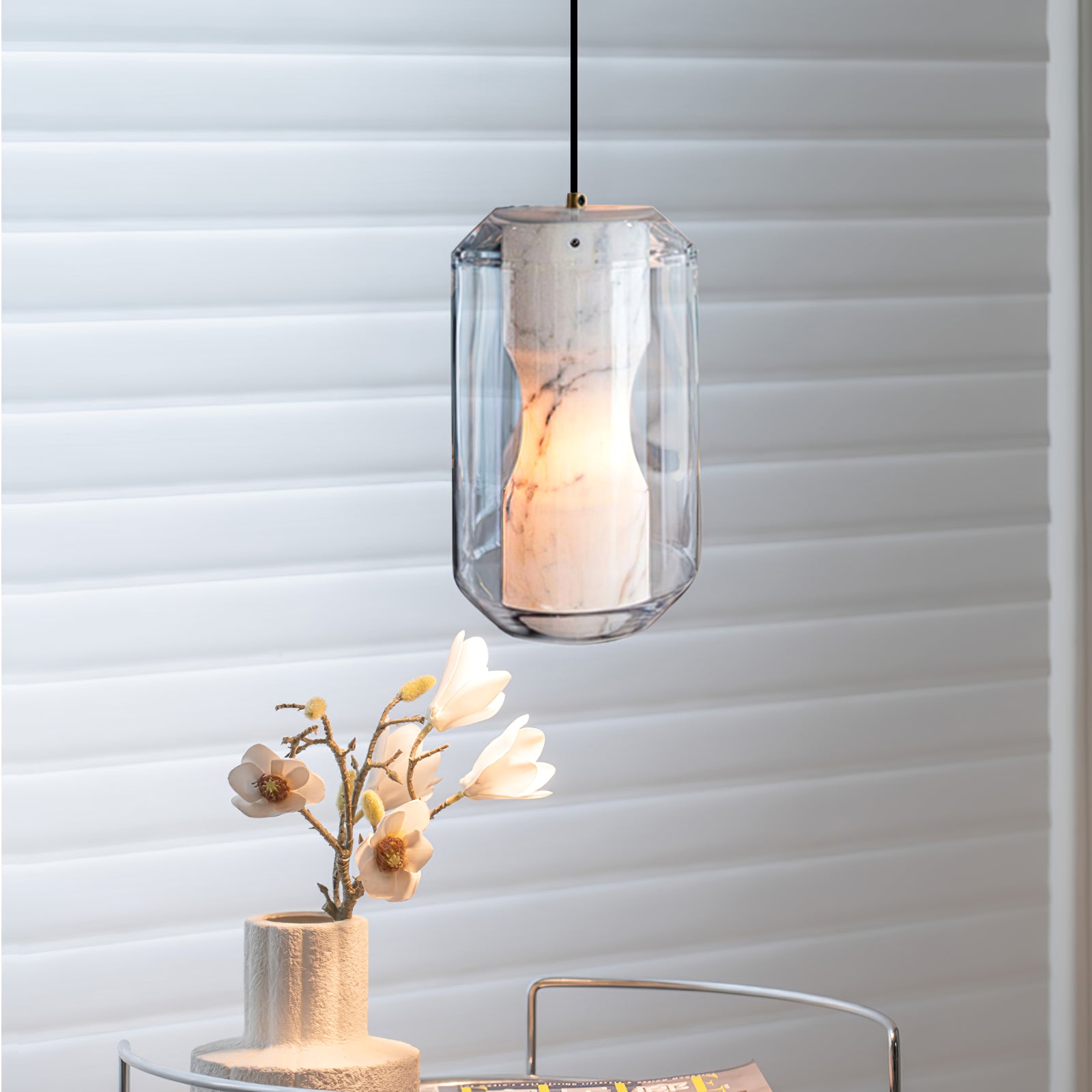 Elaris Alabaster Pendant Light - Letslighting
