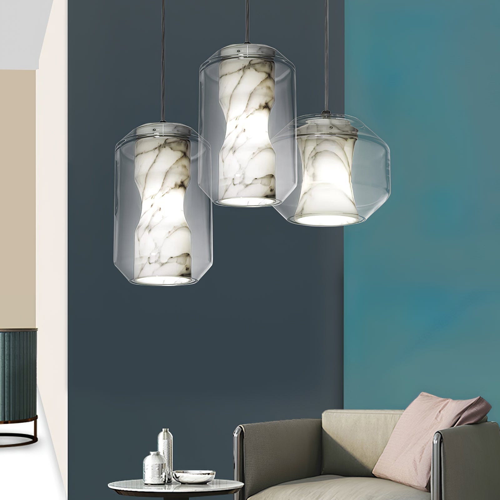Elaris Alabaster Pendant Light - Letslighting