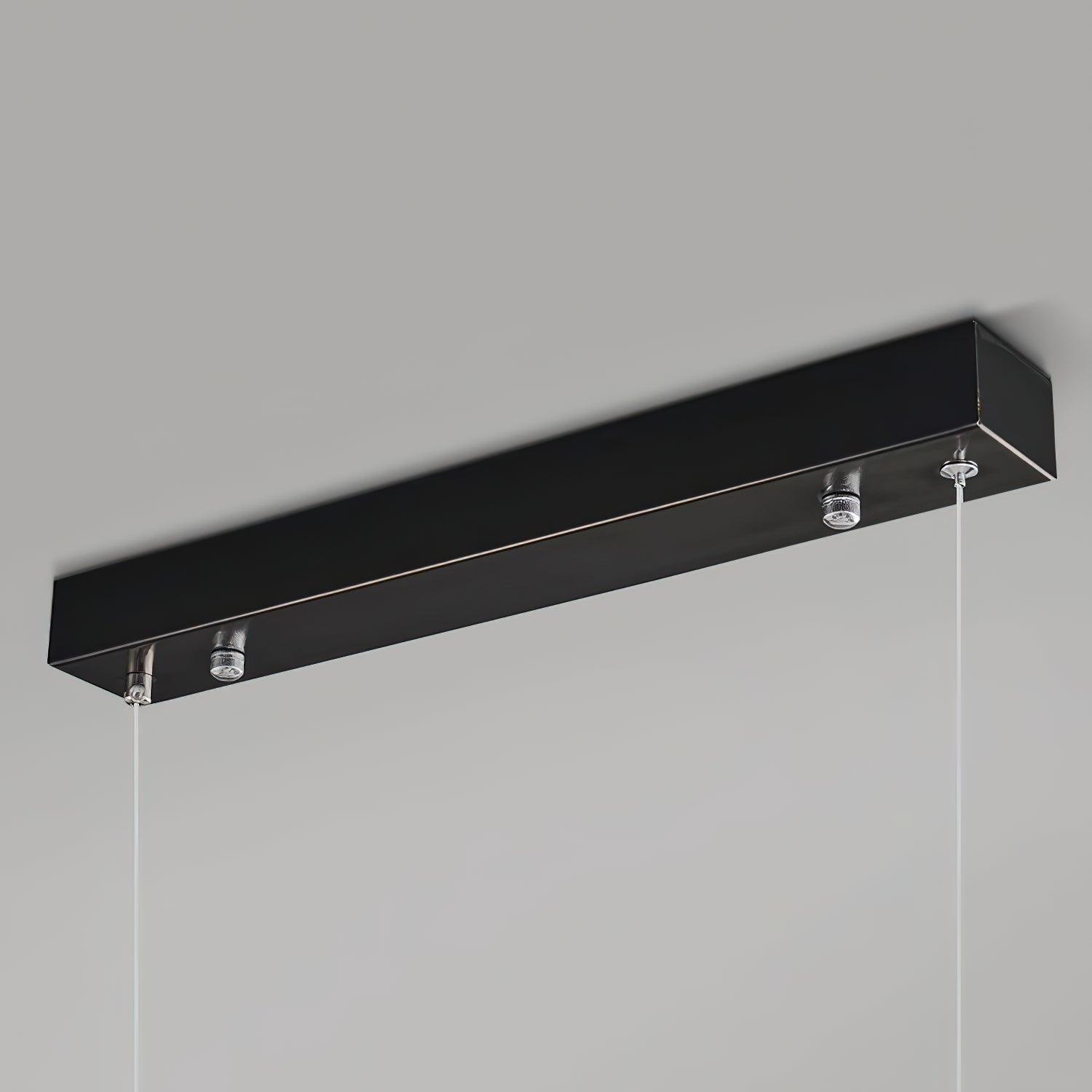 Ljomuvye LED Modern Linear Metal Pendant Light - Lamp Copper