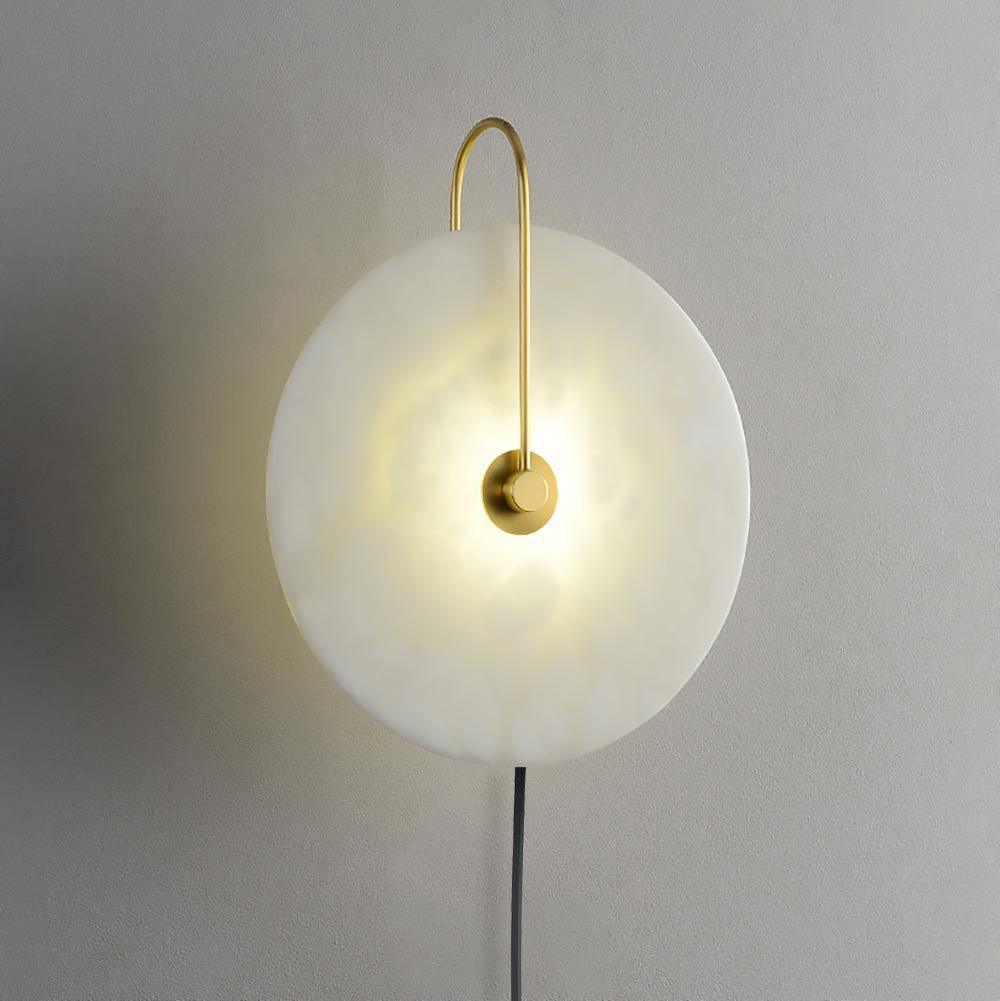 Ceraeyra Alabaster Globe Wall Light - Neutralighting