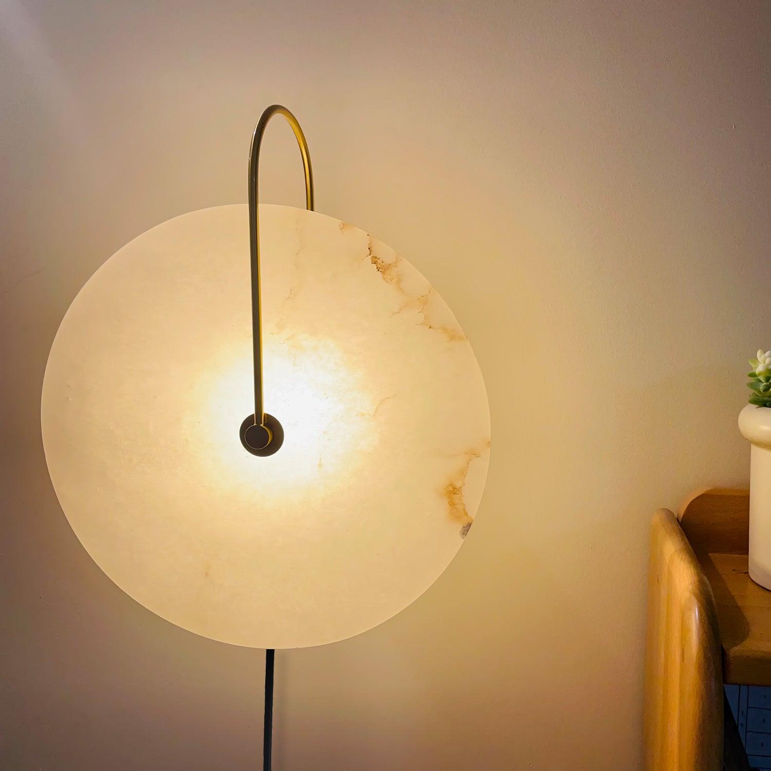 Ceraeyra Alabaster Globe Wall Light - Neutralighting