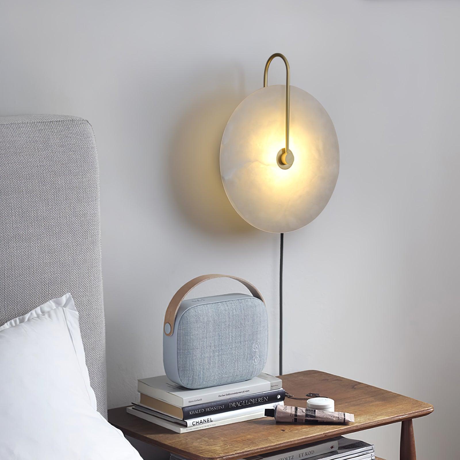 Ceraeyra Alabaster Globe Wall Light - Neutralighting