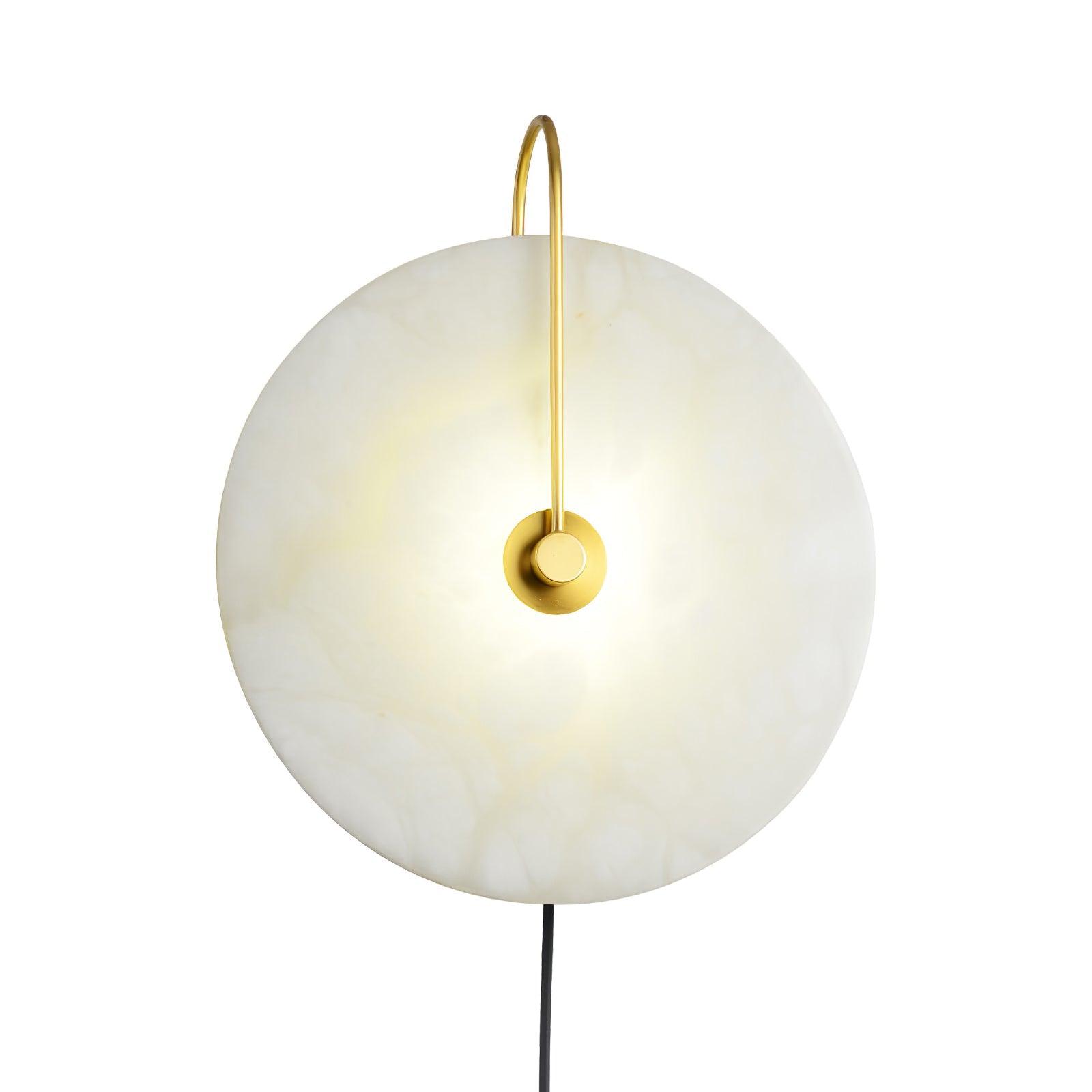 Ceraeyra Alabaster Globe Wall Light - Neutralighting