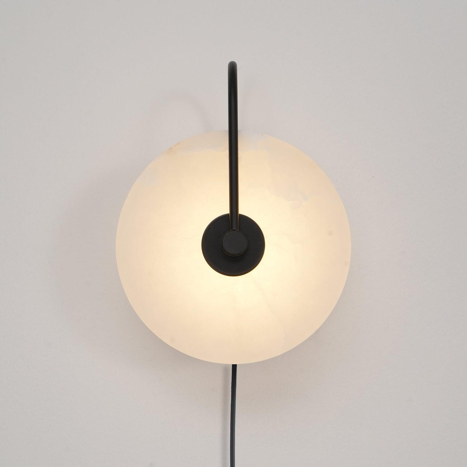 Ceraeyra Alabaster Globe Wall Light - Neutralighting