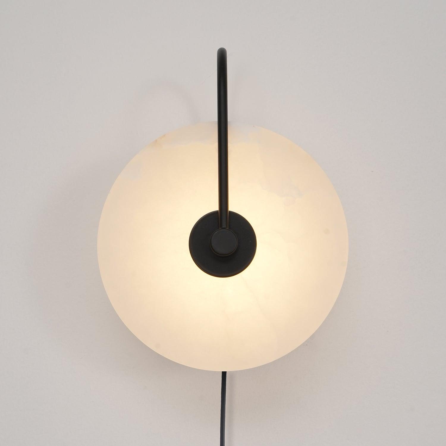 Ceraeyra Alabaster Globe Wall Light - Neutralighting
