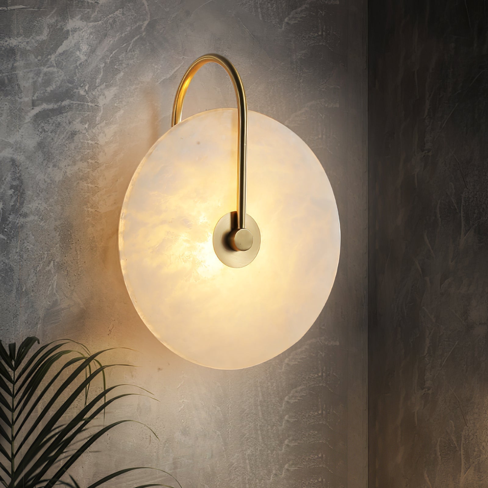 Ceraeyra Alabaster Globe Wall Light - Neutralighting