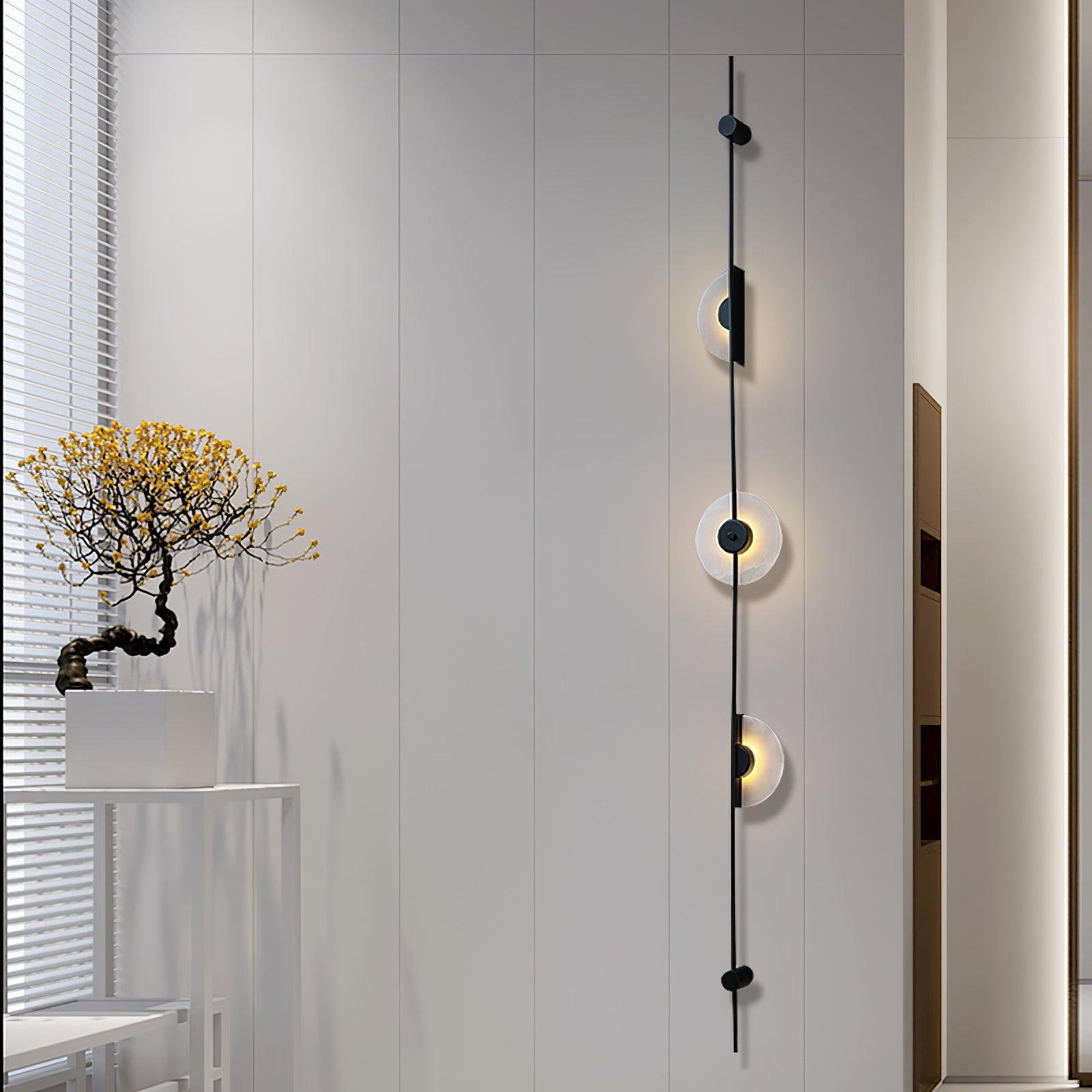 Edria Minimalist Alabaster Wall Light - Neutralighting