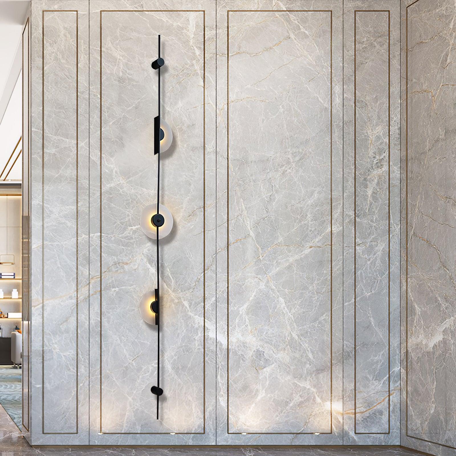 Edria Minimalist Alabaster Wall Light - Neutralighting