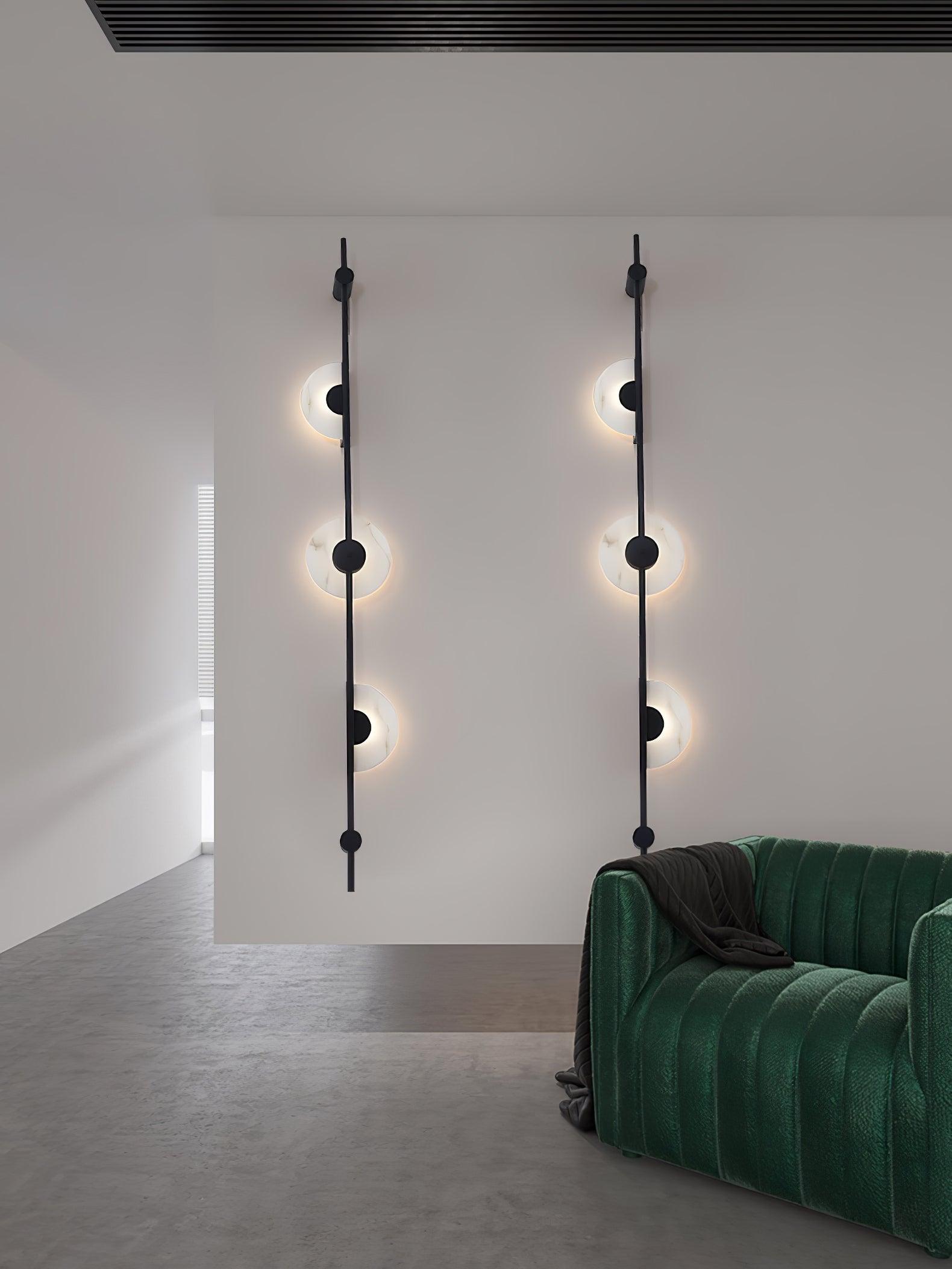 Edria Minimalist Alabaster Wall Light - Neutralighting