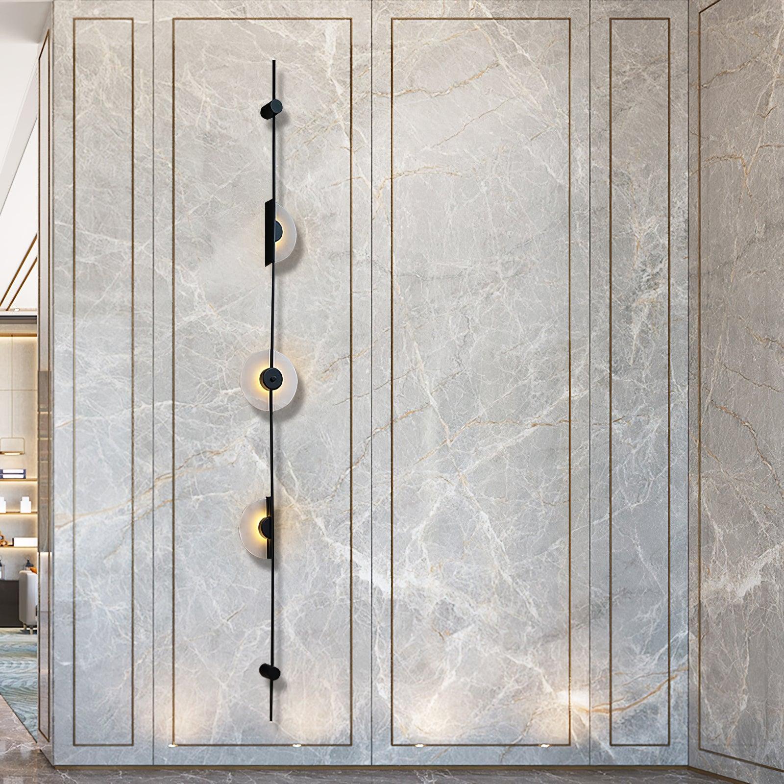 Edria Minimalist Alabaster Wall Light - Neutralighting