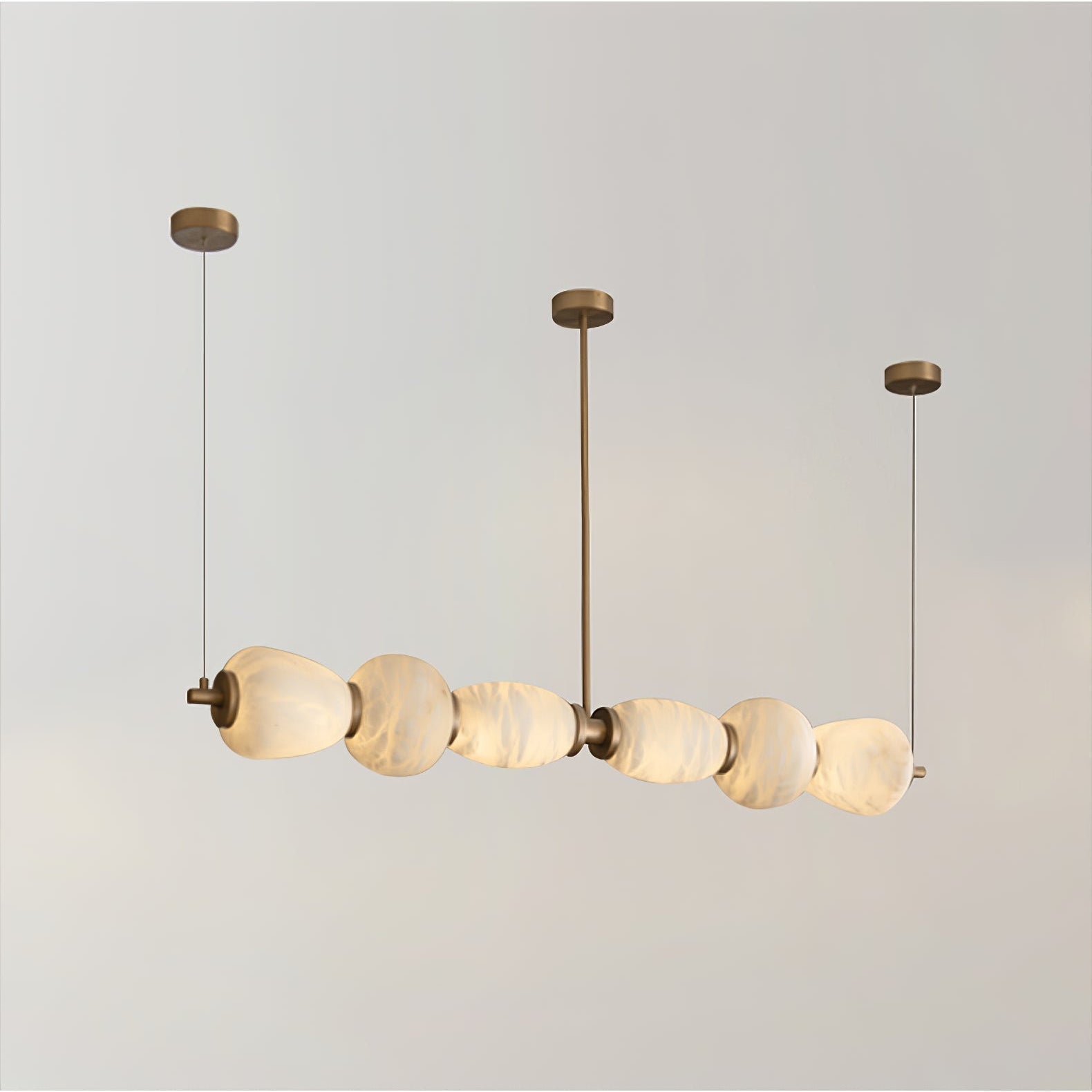 Cyrilla Alabaster Linear Pendant Light - Letslighting