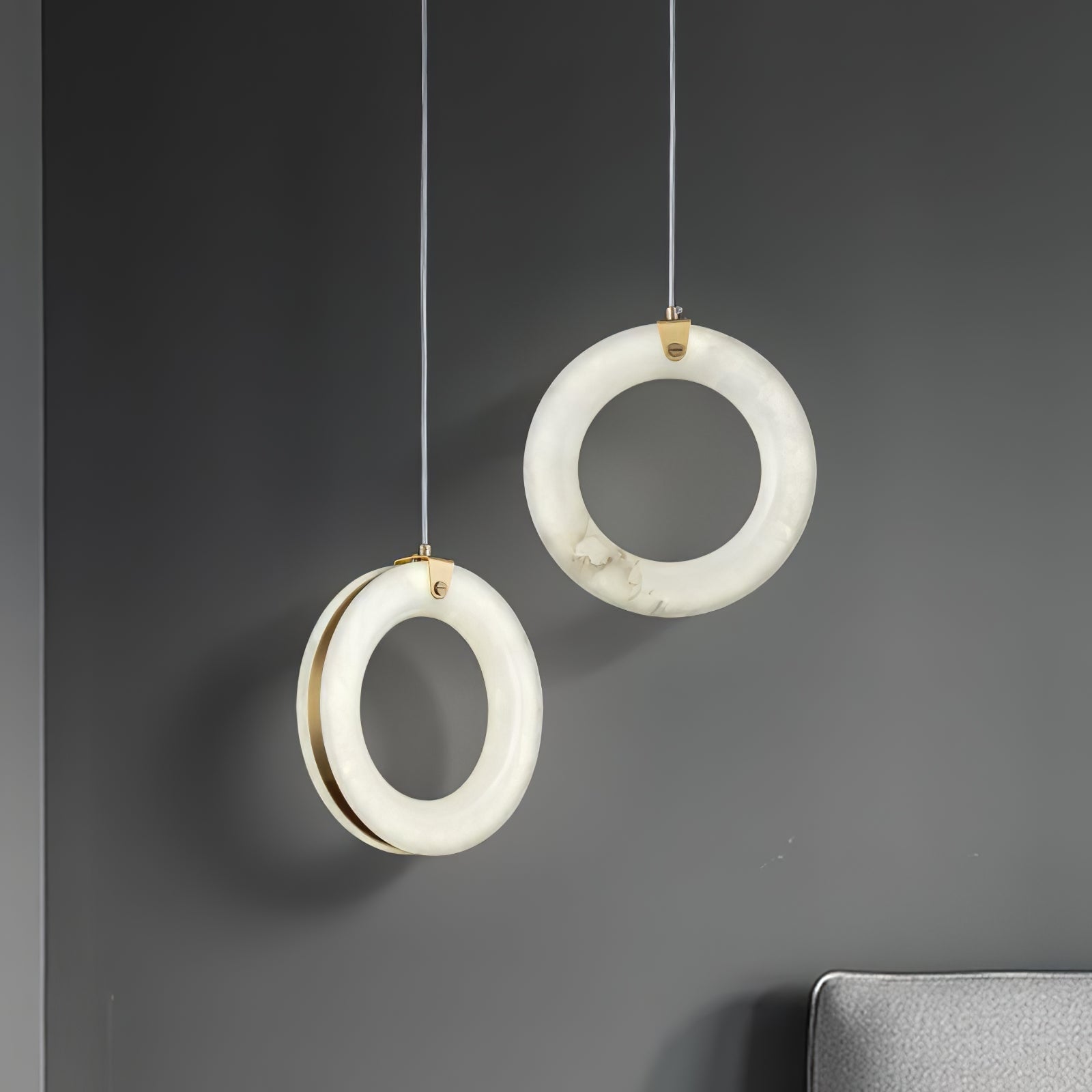 Orelia Alabaster Pendant Light - Letslighting
