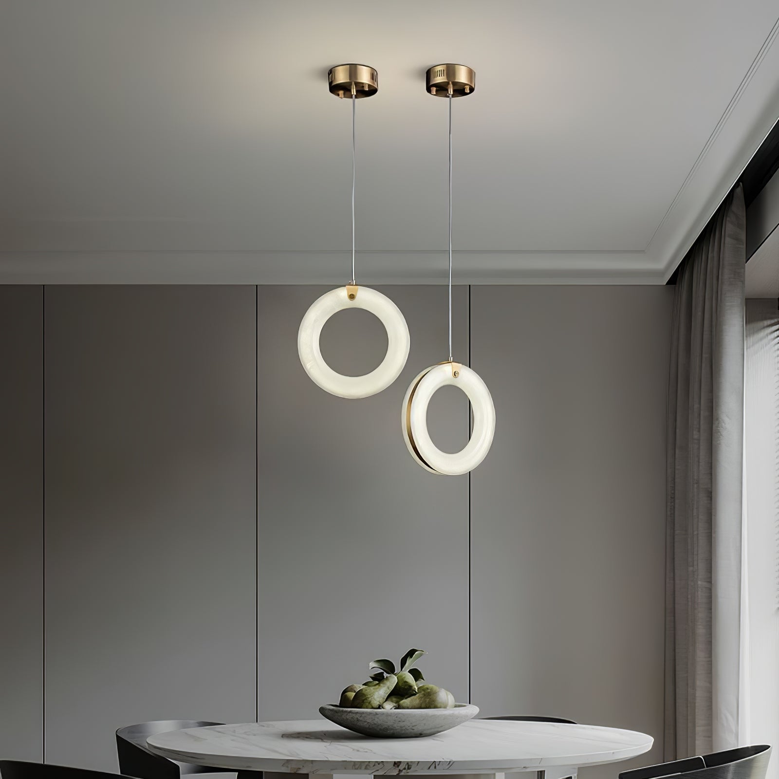Orelia Alabaster Pendant Light - Letslighting