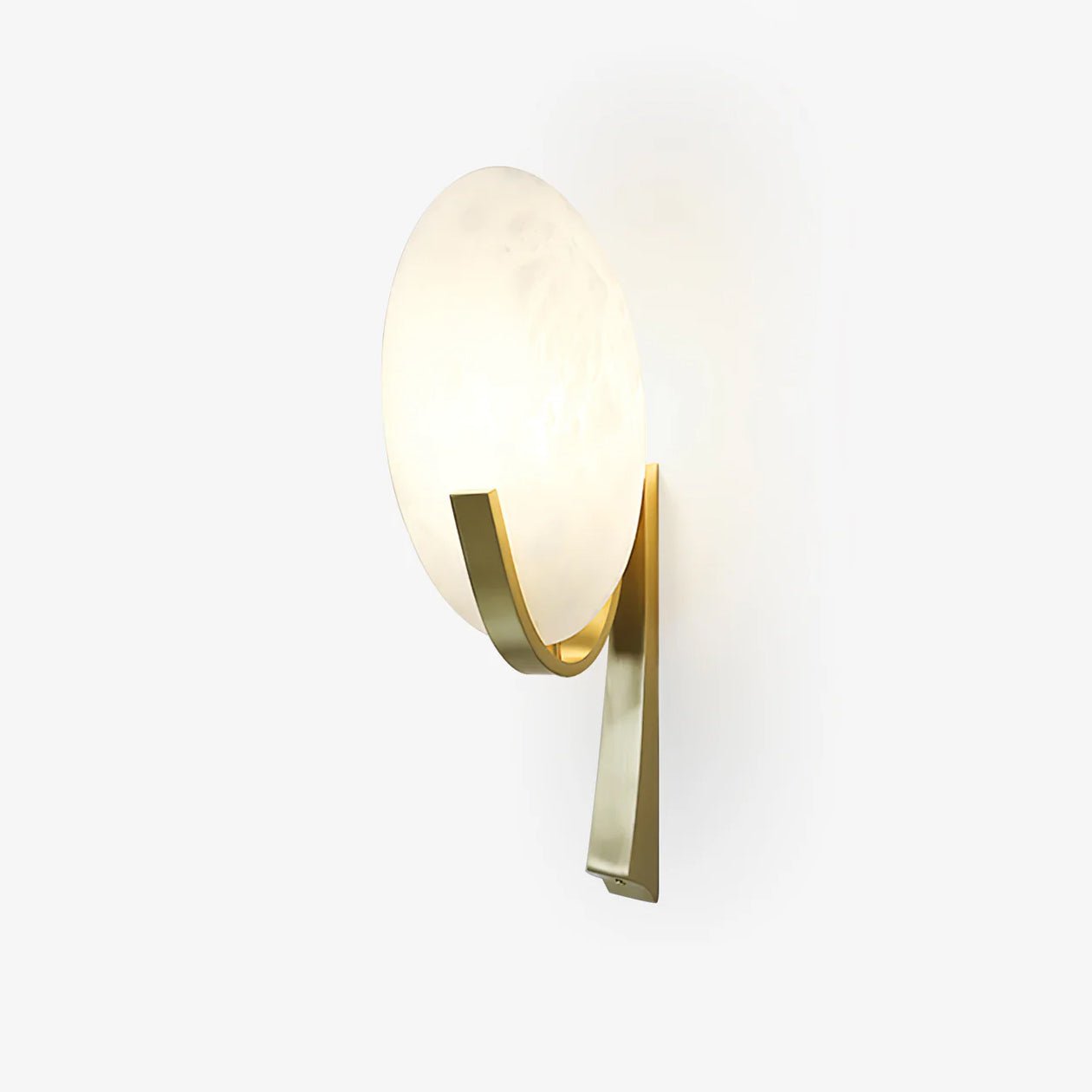 Althea Minimalist Alabaster Wall Lamp - Neutralighting