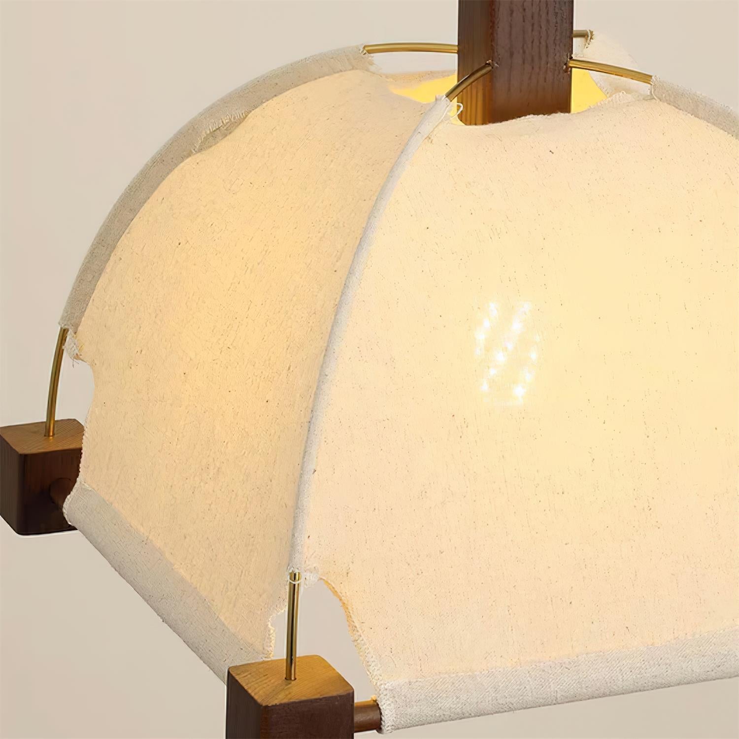 Allegra Pendant Lamp Fabric Frame Minimalist - Letslighting