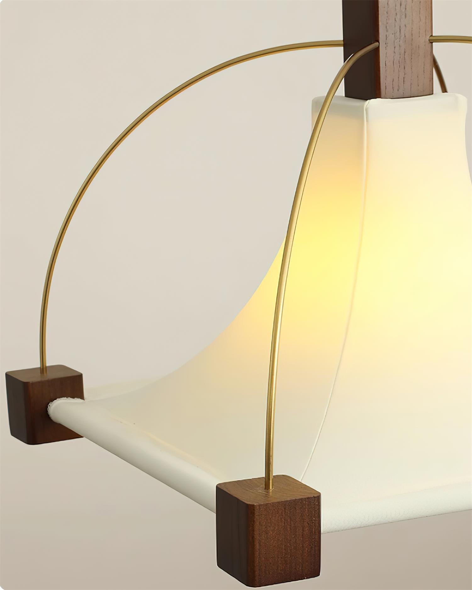 Allegra Pendant Lamp Fabric Frame Minimalist - Letslighting
