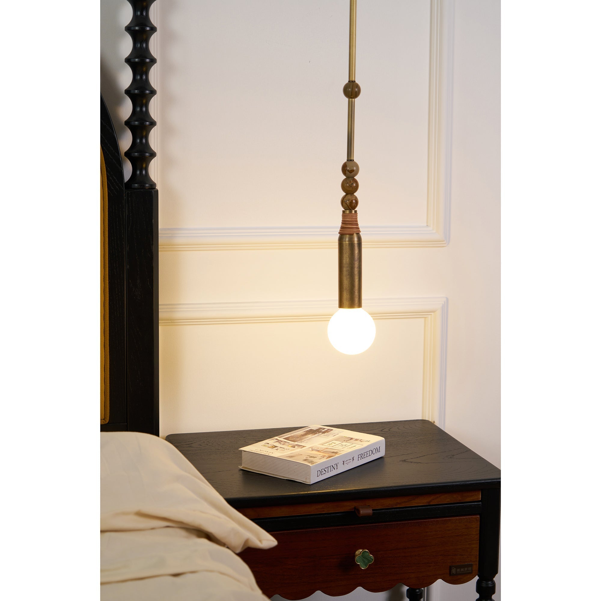 Alvuvyn Modern Minimalist Marble Pendant Light - Neutralighting