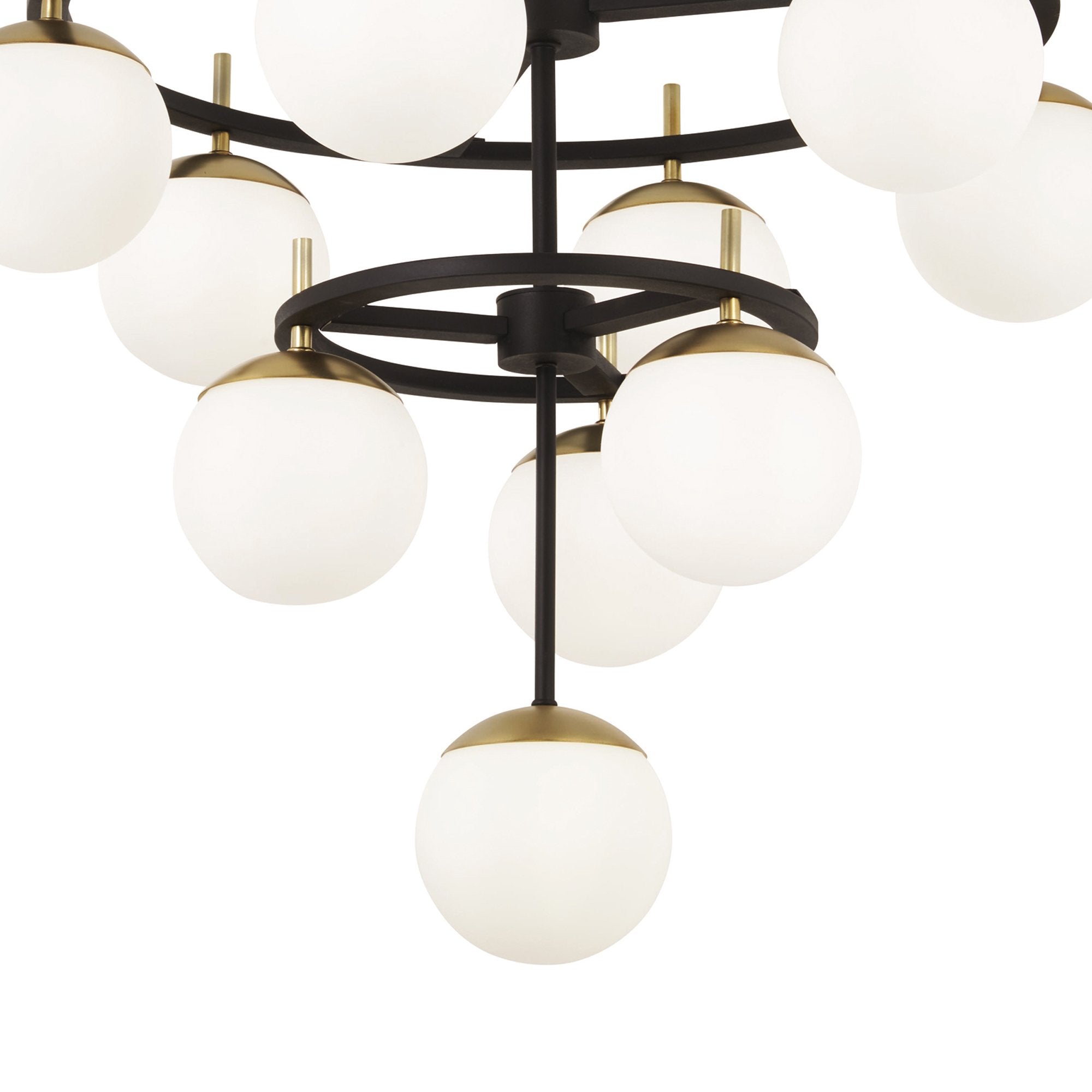 Ornuvyn Modern Minimalist Glass Chandelier - Lamp Copper
