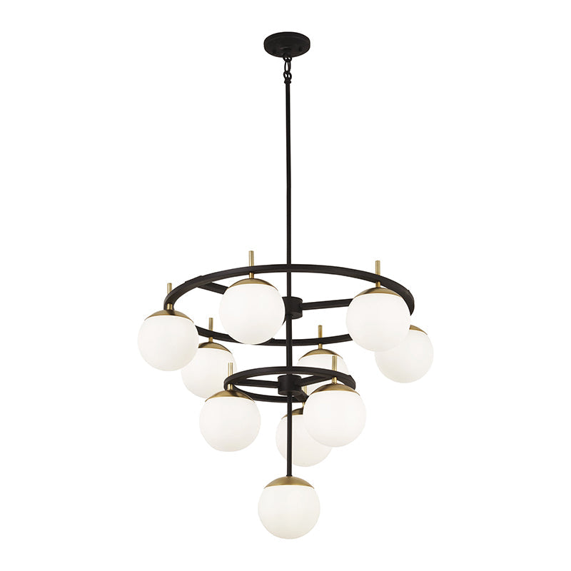 Ornuvyn Modern Minimalist Glass Chandelier - Lamp Copper