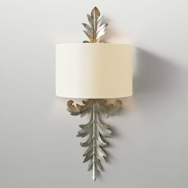 Alvuvyi Modern Leaves Fabric Wall Lamp - Lamp Copper